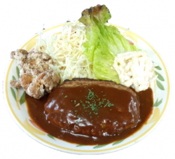 デミグラスハンバーグ定食
