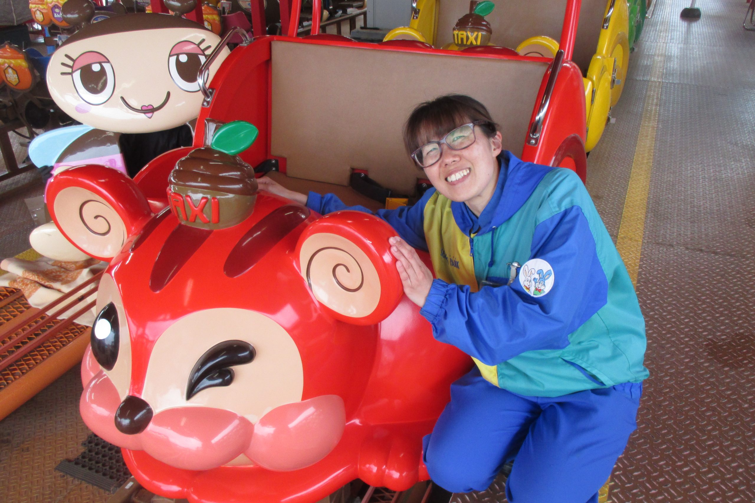 リスさんの空中ドライブ | 国営ひたち海浜公園プレジャーガーデン