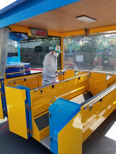 新型コロナウイルス感染症対策 光触媒 Nano Pride Cort Delfino を施工します 国営ひたち海浜公園プレジャーガーデン